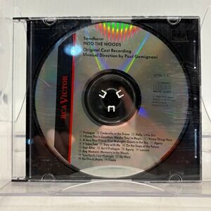 Sondheim Into The Woods Original Cast Recording CD 6796-2-RC RCA Victor 1988
